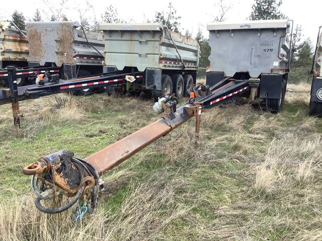 1993 Sturdyweld DS36SA-FS 15 ft Tri/A Pup End Dump Trailer