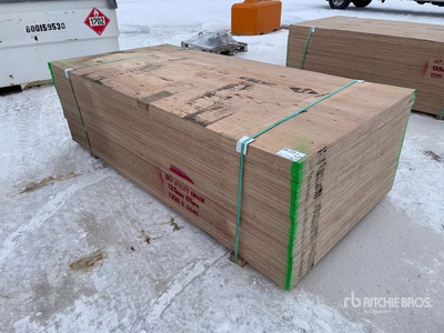 Quantity of (60) 4 ft x 8 ft 1/2" CSP/DFP No Stamp Sperrholz (Unused)