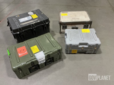 (4) Assorted Storage Cases