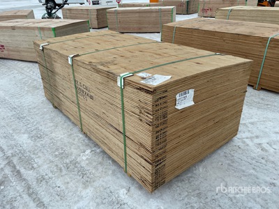 Quantity of (60) 1/2" 4x8 CSP/DFP No Stamp Sperrholz (Unused)