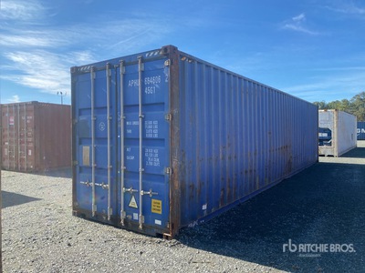 2007 40 ft High Cube Storage Container