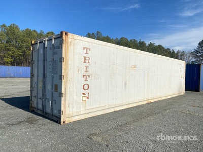 2009 40 ft High Cube Refrigerated Storage Container (Inoperable)