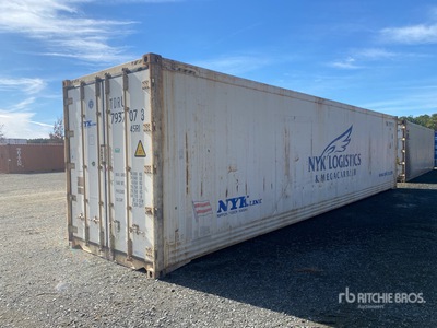 2007 40 ft High Cube Refrigerated Storage Container (Inoperable)