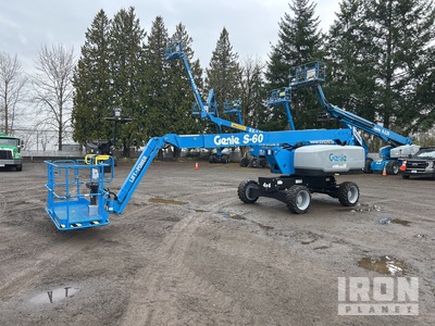 2021 Genie S-60J 4WD Diesel Telescopic Boom Lift