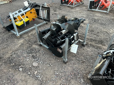 Quantity of (9) 2025 ZVOX 12EX-ASA Mini Excavator Attachments (Unused)