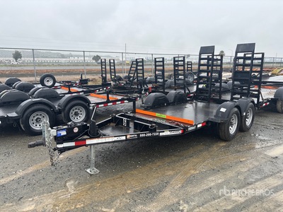 2021 Snake River FB5X10-7K 10 ft T/A Remolque Portamaquinaria