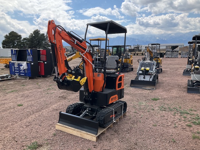 2026 FF Industrial FF15 Mini Excavator - Unused