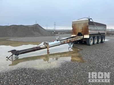 1997 Beall Pup 15 ft Quad/A Pup Dump Trailer