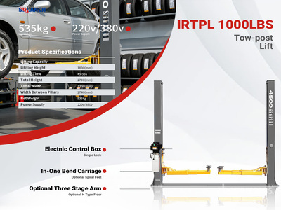 2026 SDLANCH IRTPL-GRAY 2 Post 10000 lb Vehicle Lift (Unused)