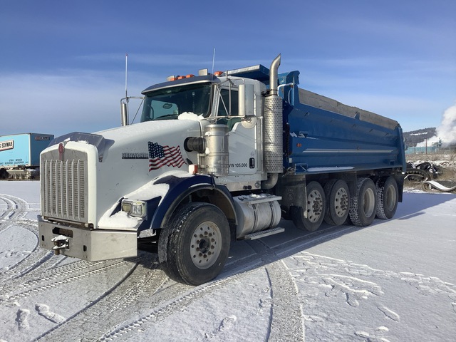 2007 Kenworth T800 10x4 Quad/A Dump Truck