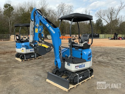 2026 BS Power BS18 Mini Excavator - Unused