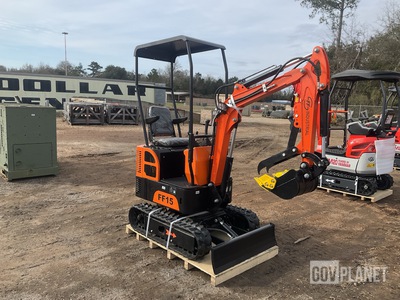 2026 FF Industrial FF15 Mini Excavator - Unused