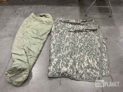 (35) Wet Weather Poncho Liners & (16) Sleeping Bags