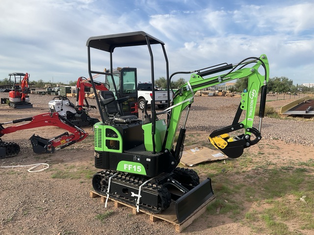 2026 FF Industrial FF-15 Mini Excavator - Unused