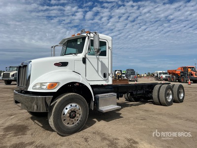 2011 Peterbilt 348 6x4 Cab and Chassis