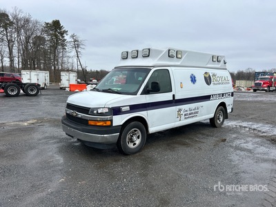 2018 Chevrolet Express 3500 AEV 4x2 Ambulance