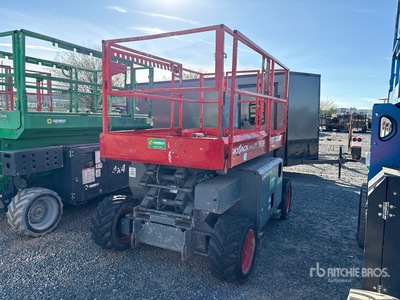 2016 Skyjack SJ6826 RT 4x4 Diesel Scissor Lift