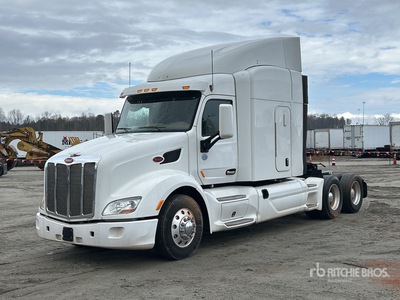2017 Peterbilt 579 6x4 T/A Sleeper Truck Tractor