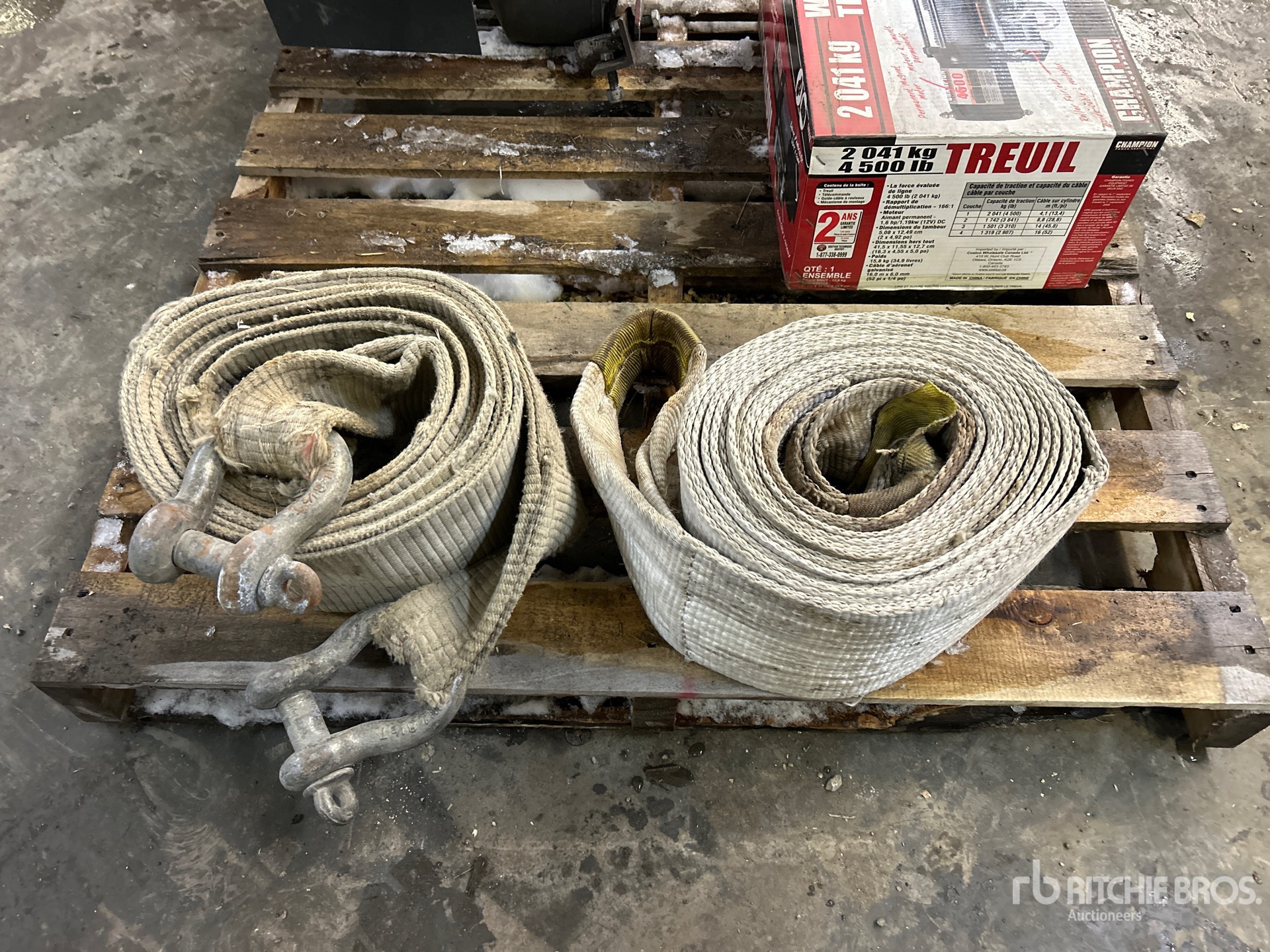 Quantity of (2) 6 in Tows Straps Varios, tienda, almacen, consumidor