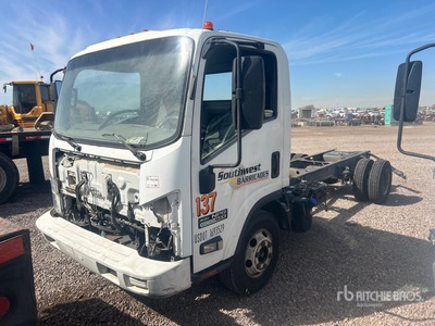 2012 Isuzu NPR 4x2 Cab and Chassis (Inoperable)