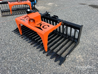 2025 Kit Containers QT-SG-S76-V3 76 in Skeleton Skid Steer Grapple (Unused)