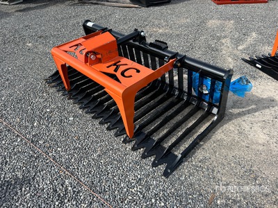 2025 Kit Containers QT-SG-S76-V3 76 in Skeleton Skid Steer Grapple (Unused)