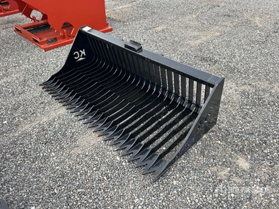 2025 Kit Containers QT-SB-L72 72 in Rock Godet pour Skid Steer (Unused)