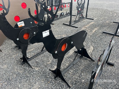 2025 Kit Containers AR500 Deer Shooting Target (Unused)