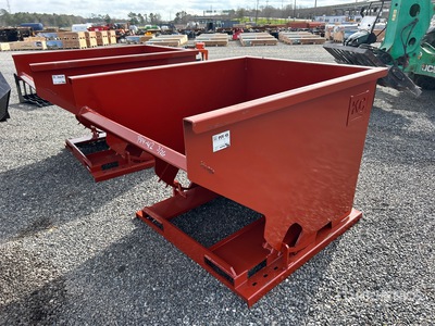 2025 Kit Containers 2YFT-SDH 5 ft 3 in 2 cu yd Self-Dumping Hopper (Unused)