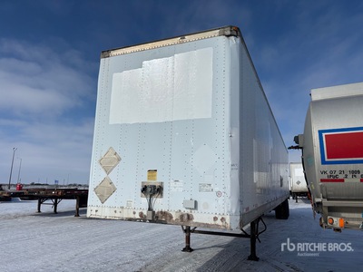 1998 Stoughton 53 ft x 102 in T/A Remolque de furgoneta