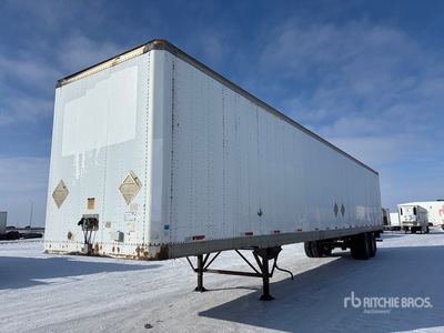 1998 Stoughton 53 ft x 102 in T/A Remolque de furgoneta