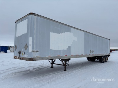 1997 Stoughton AVW 53 ft x 102 in T/A Remolque de furgoneta