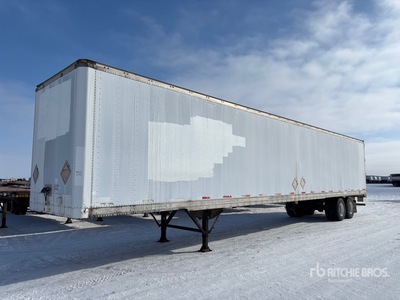 1997 Stoughton AVW 53 ft x 102 in T/A Remolque de furgoneta
