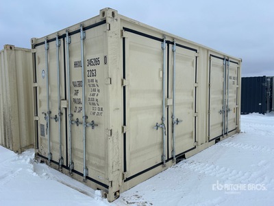 20 ft Standard Multi-Door Opslag container