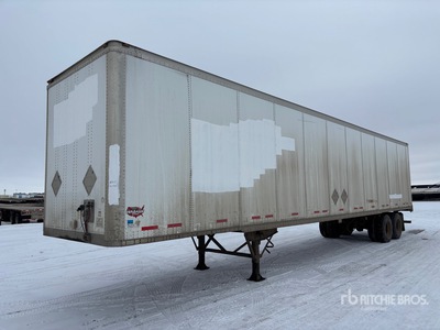 2007 Wabash 48 ft x 102 in T/A Remolque de furgoneta
