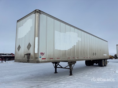 2010 Wabash 48 ft x 102 in T/A Gesloten aanhangwagen