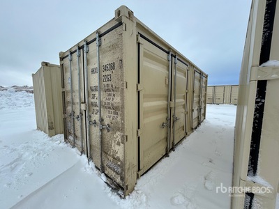 20 ft Standard Multi-Door Opslag container