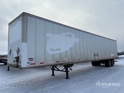 2009 Wabash 53 ft x 102 in T/A Gesloten aanhangwagen