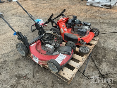 (2) Assorted Lawn Mowers