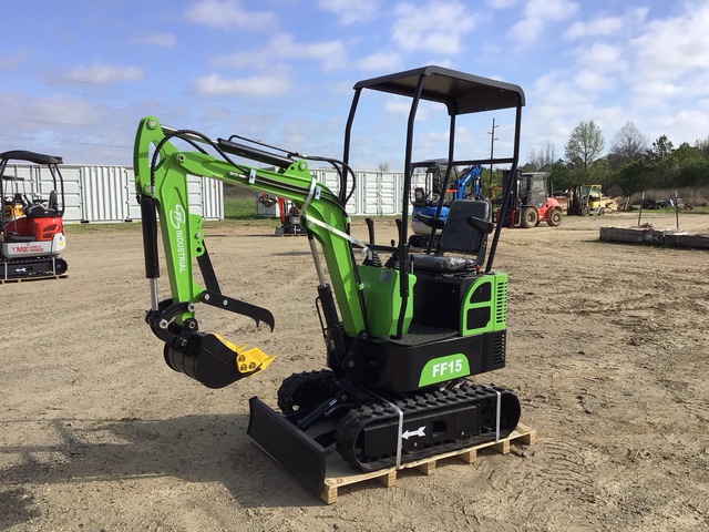 2026 FF Industrial FF15 Mini Excavator - Unused
