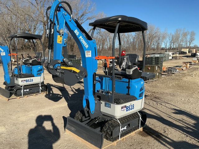 2026 BS Power BS18 Mini Excavator - Unused