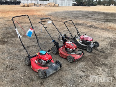 (3) Lawn Mowers