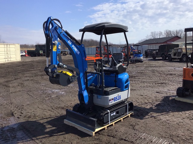 2026 BS Power BS18 Mini Excavator - Unused