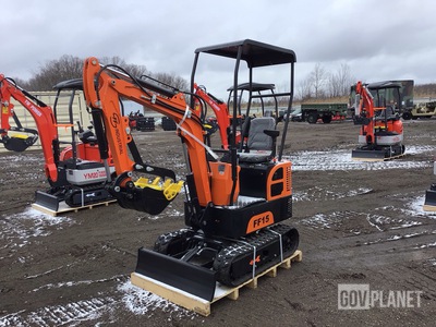2026 FF Industrial FF15 Mini Excavator - Unused