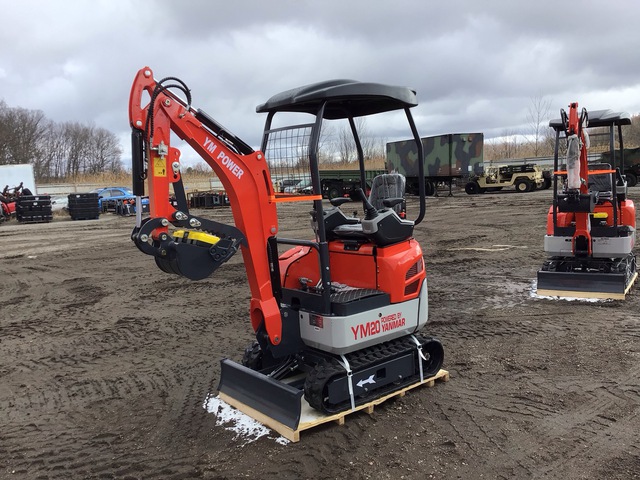 2026 YM Power YM20 Mini Excavator - Unused