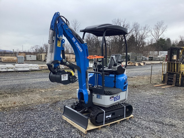 2026 BS Power BS18 Mini Excavator - Unused