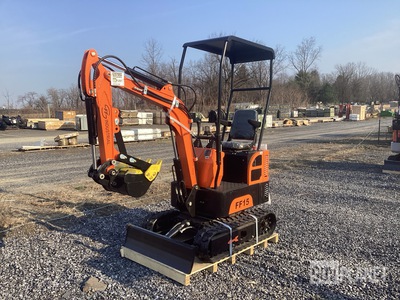 2026 FF Industrial FF15 Mini Excavator - Unused