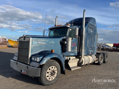 2002 Kenworth W900 6x4 T/A Sleeper Truck Tractor