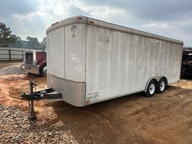 2011 Atlas 20 ft T/A Enclosed Trailer