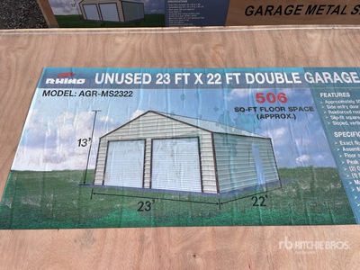 Rhino AGR-MS2322 Shed (Unused)